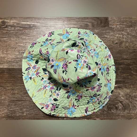 FINAL PRICE Steve Madden Womens Floral Sun Beach Bucket Hat - Picture 6 of 6